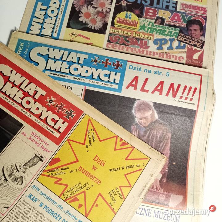 Swiat Młodych Madonna Jarocin Presley i inni mazowieckie Warszawa