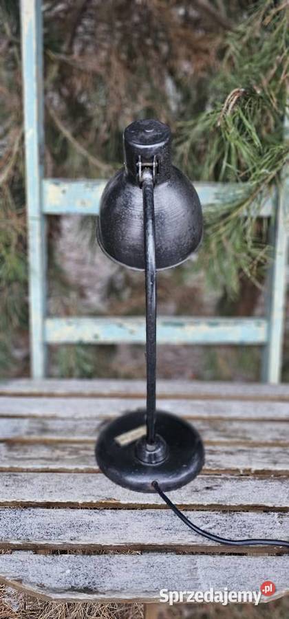 Lampka biurkowa z lat 50tych PRL Płońsk sprzedam