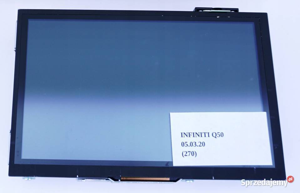 EKRAN MONITOR LCD INFINITI Q50 osobowe Nowy Tomyśl