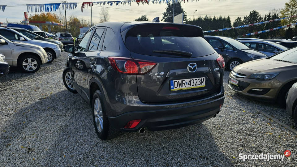 Mazda CX5 1 Wł Automat 4x4Skyactiv 22 światła przeciwmgielne Świdnica sprzedam