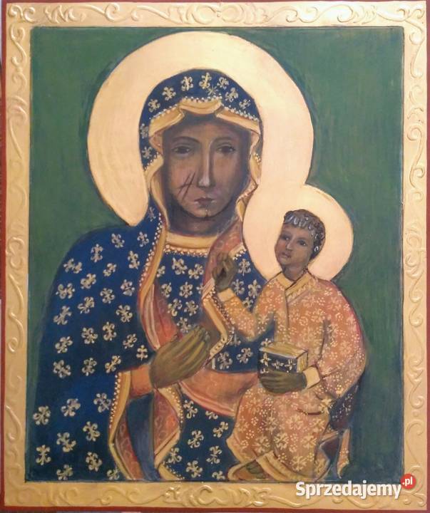 Ikona pisana Zwiastowanie 50 x 50