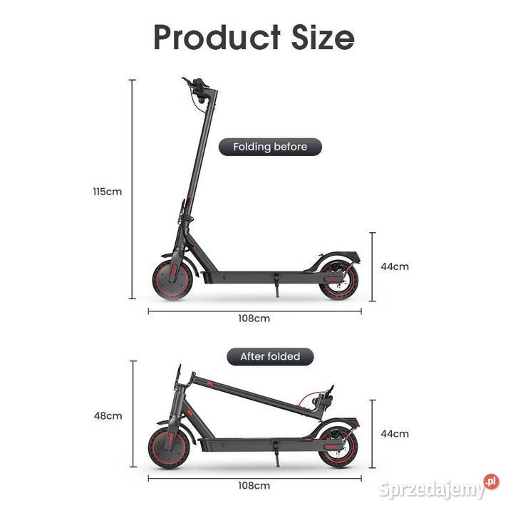 Hulajnoga elektryczna iscooter i9 350W 30h mazowieckie Siedlce