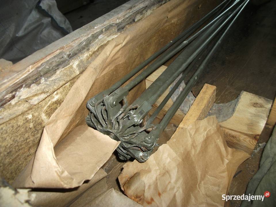 Antena maszt wojskowy radiostacja R137 nowa 4m sprzedam