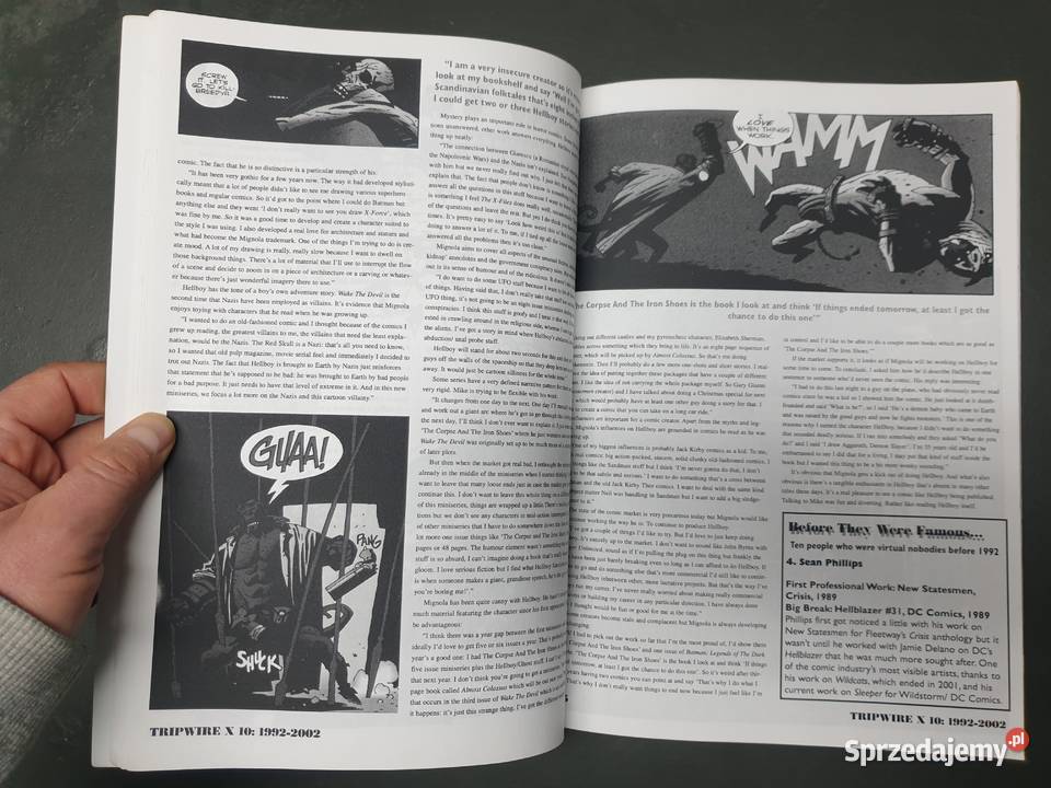 Trip Wire Magazyn Komiksowy Mignola Eisner Gdynia sprzedam