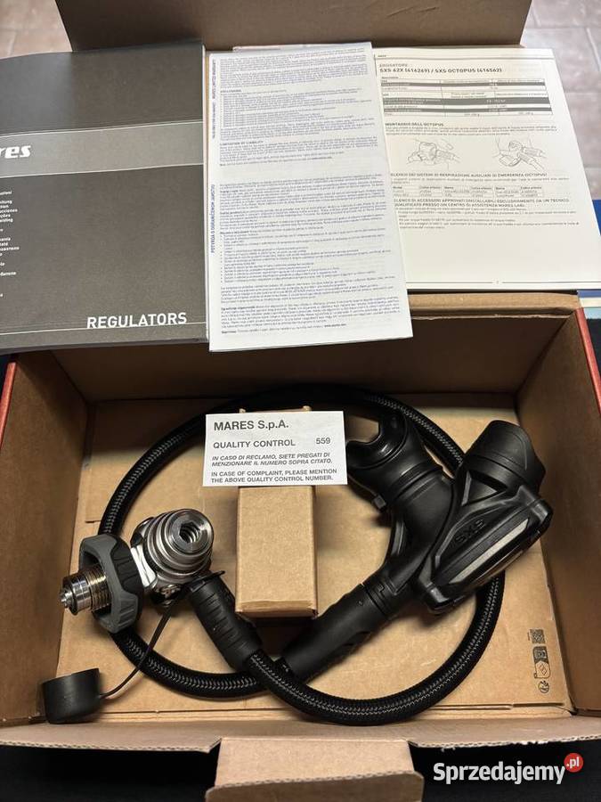 Automat oddechowy Mares SXS II stopień 62X I Nurkowanie