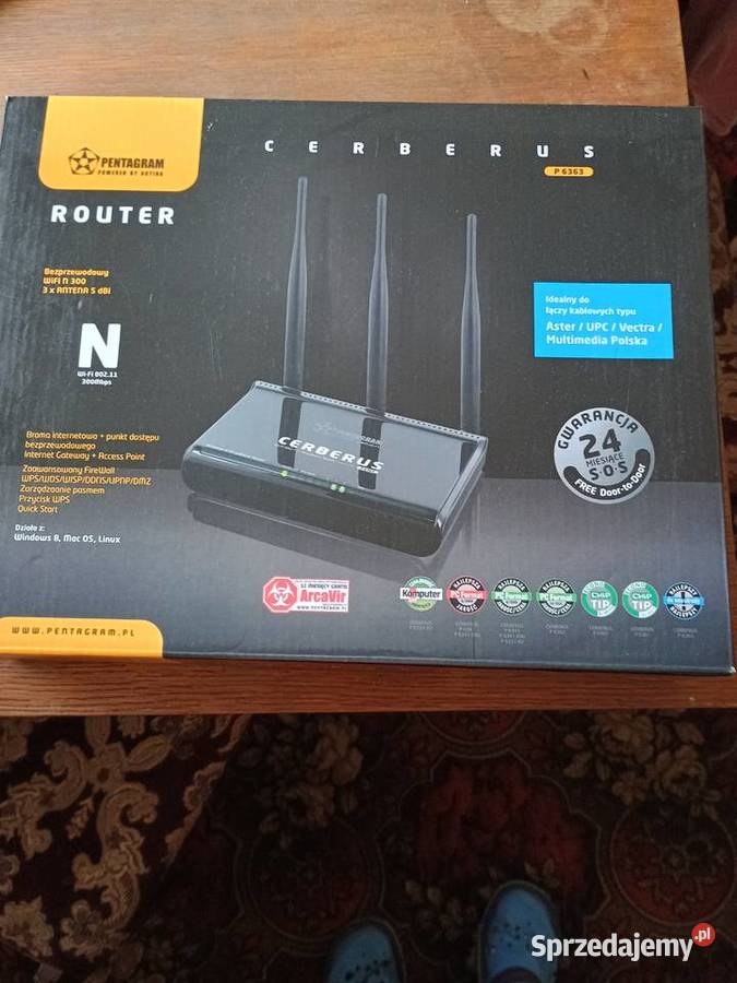 Pentagram Cerberus P6363 Internet i komunikacja Jarocin