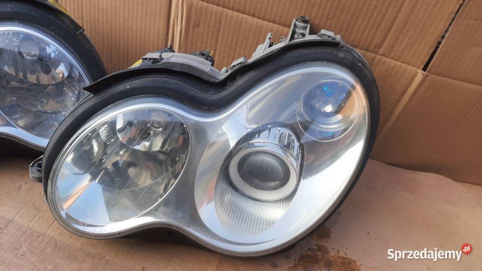 lampa prawa lewa xenon Mercedes c w203 lift Dębno