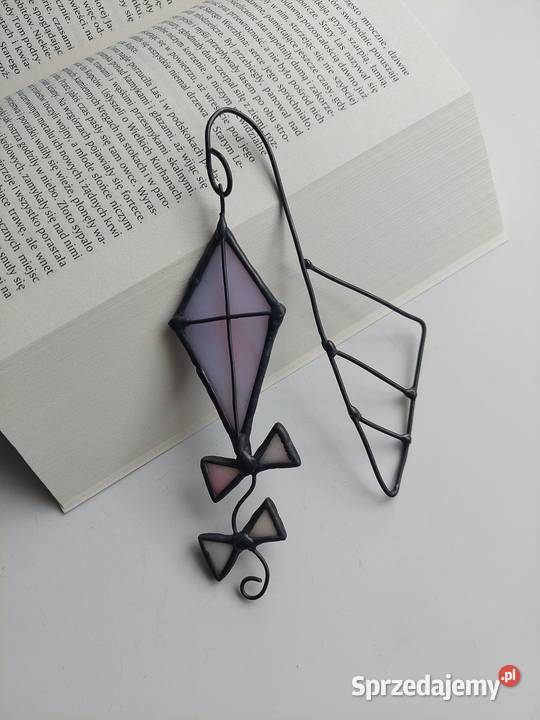 zakładka do książki latawiec lilaróż witraż śląskie