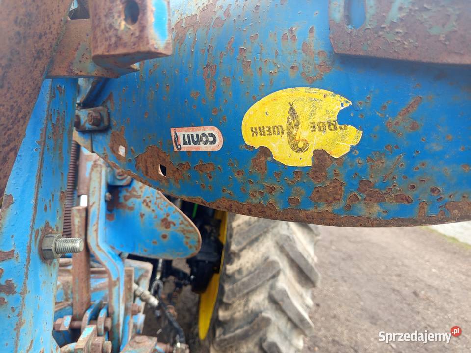 Pług obrotowy rabewerk 21 ramię do wału Swarzędz