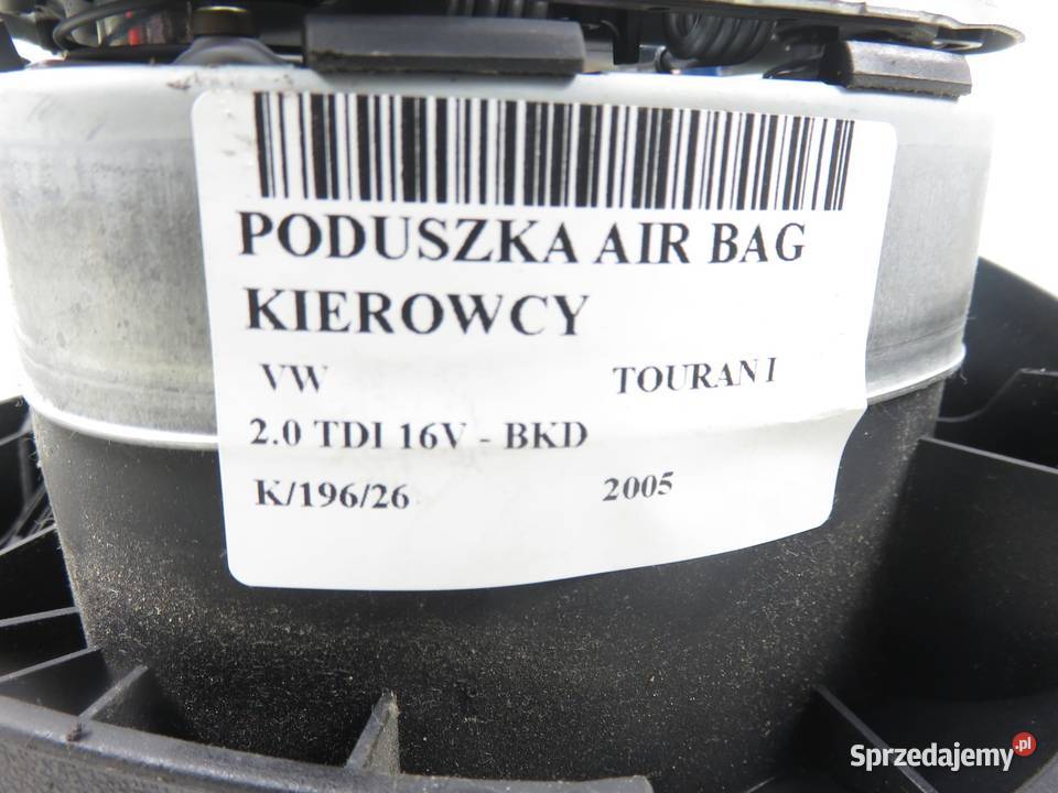 PODUSZKA KIEROWCY VW TOURAN I 1K0880201Q