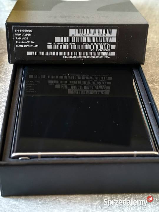Samsung S22 Ultra biały stan śląskie