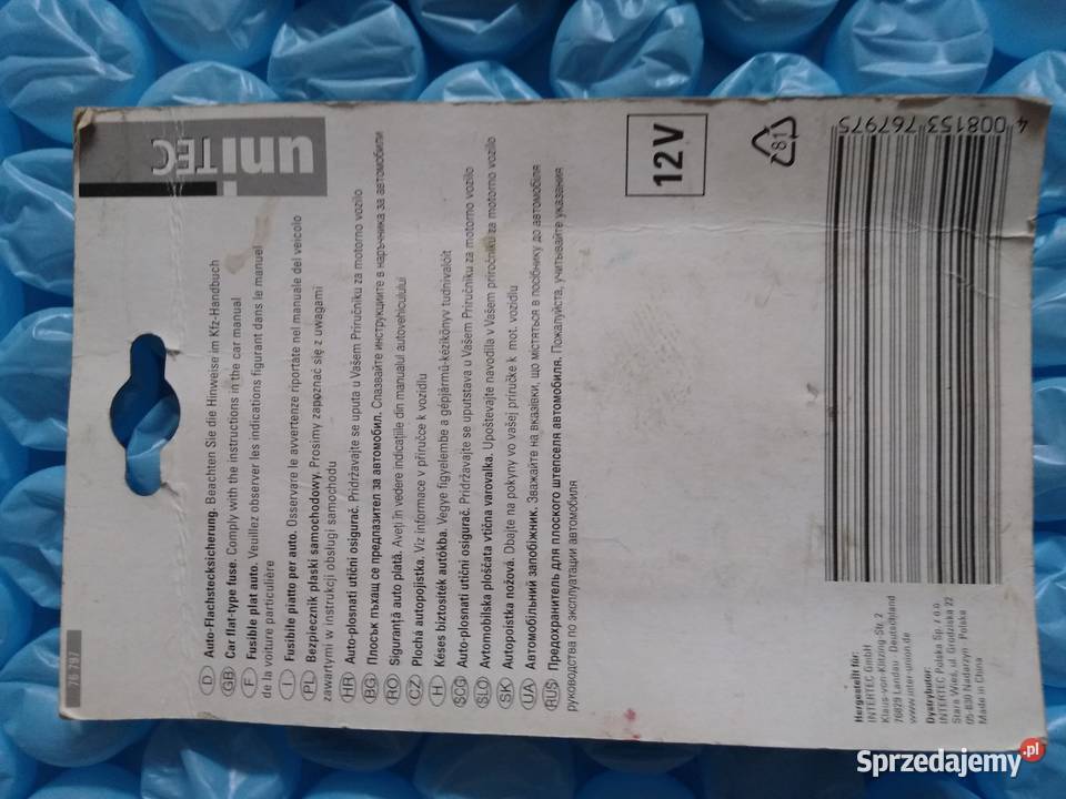 Bezpiecznik płaski samochodowy NOWE Rzeszów