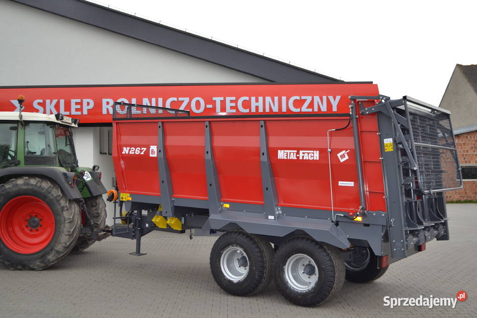 Rozrzutnik obornika TANDEM 8 T MetalFach opolskie Olesno