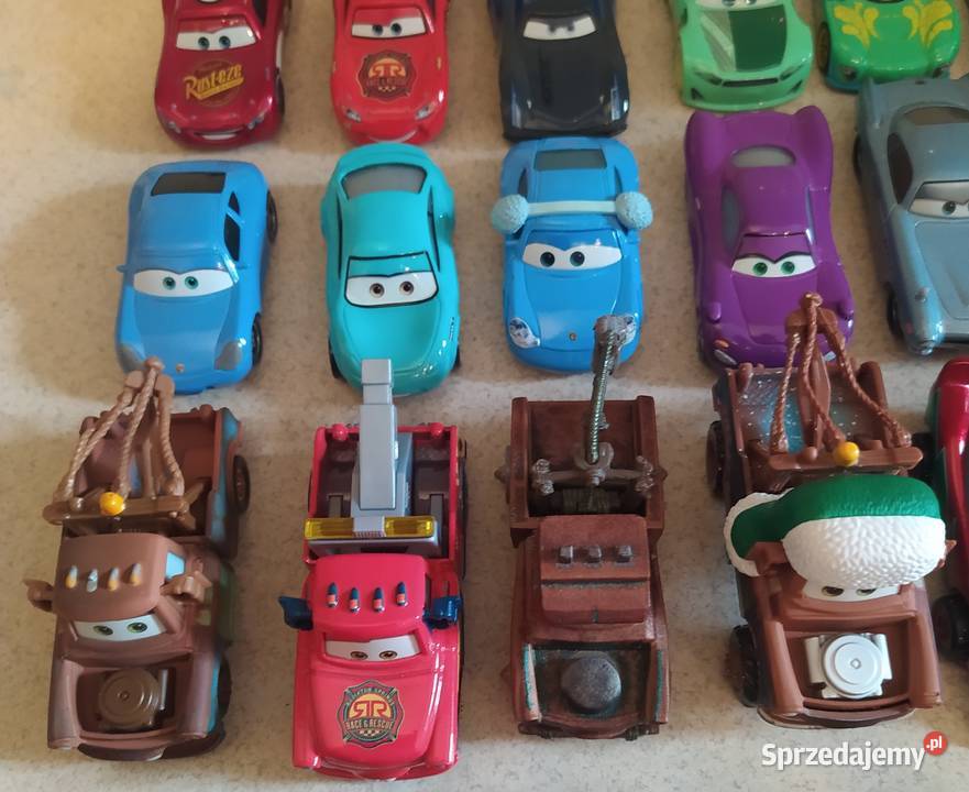 Disney Pixar Cars Auta 59 sztuk Gdańsk