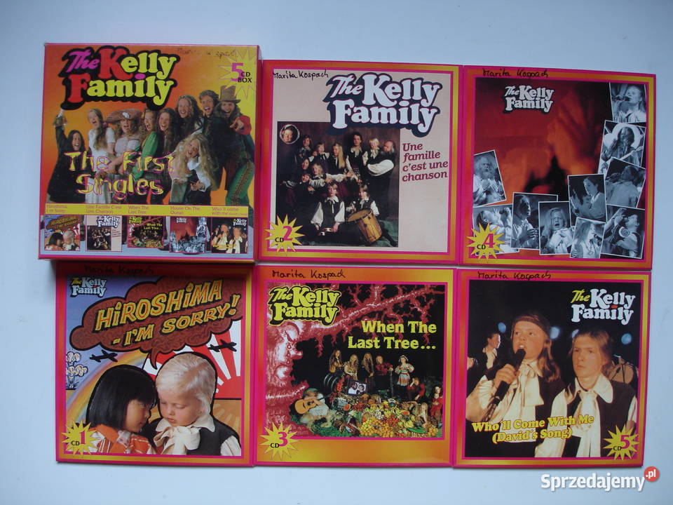 THE KELLY FAMILYThe First Singles 5CDBOX CD Zielona Góra