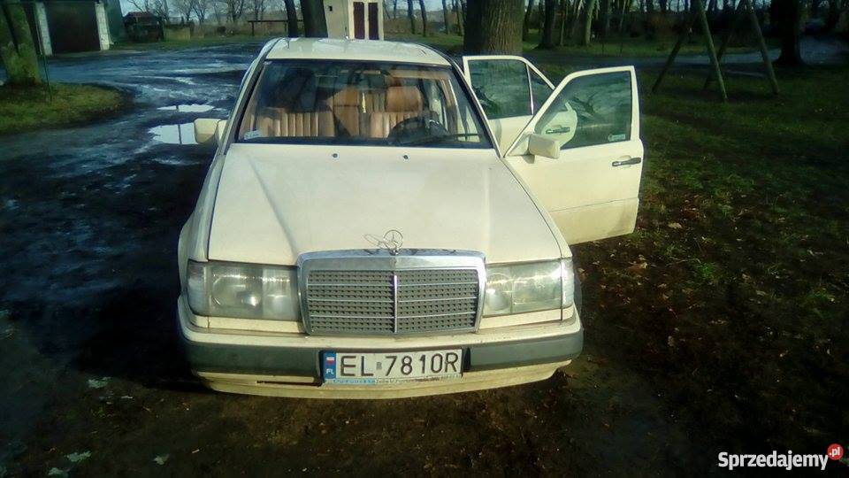 Niezniszczalny Mercedes 124 Weteran dróg poduszka powietrzna mazowieckie Przytyk