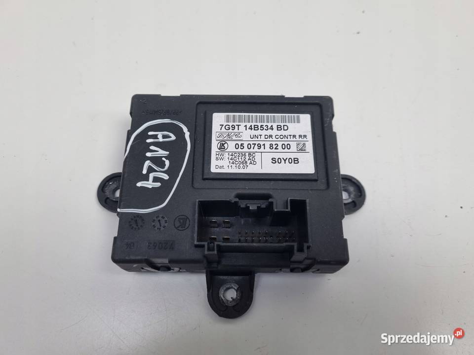 Ford Mondeo mk4 S MODUŁ DRZWI LEWY tył kierowcy Rudka