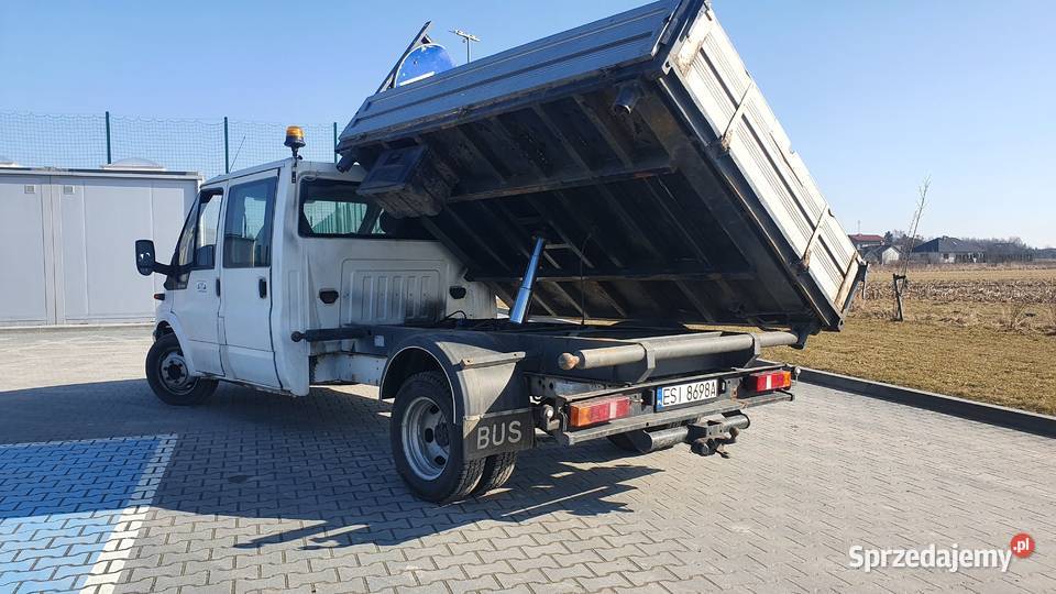 Ford Transit 24D wywrotka brygadowka 2004r 90KM łódzkie Złoczew