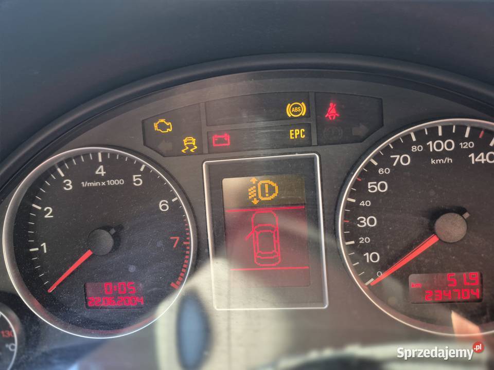 Audi a4 b7 18t 234 sprowadzone opłatach Kętrzyn