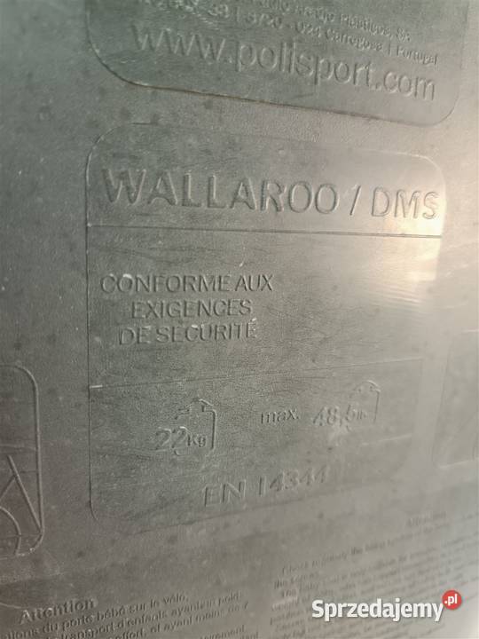 Fotelik rowerowy Polisport Walleroo Tarnobrzeg