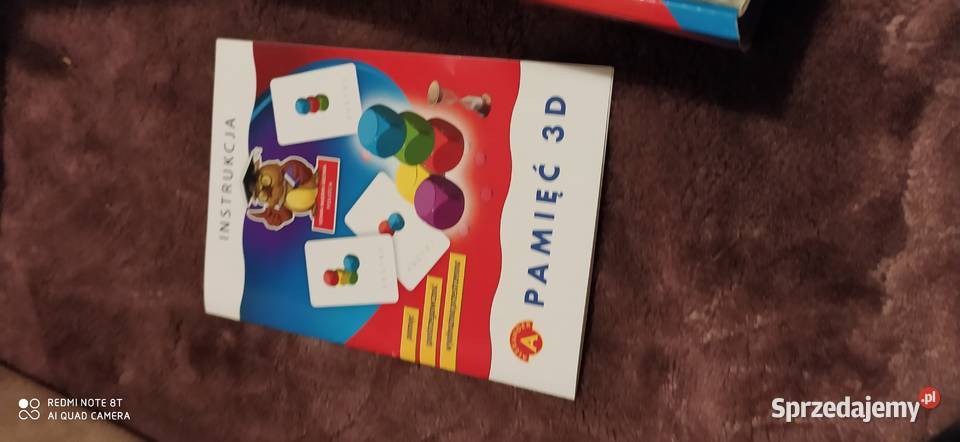 pamięć 3 d gra edukacyjna wielkopolskie Poznań sprzedam