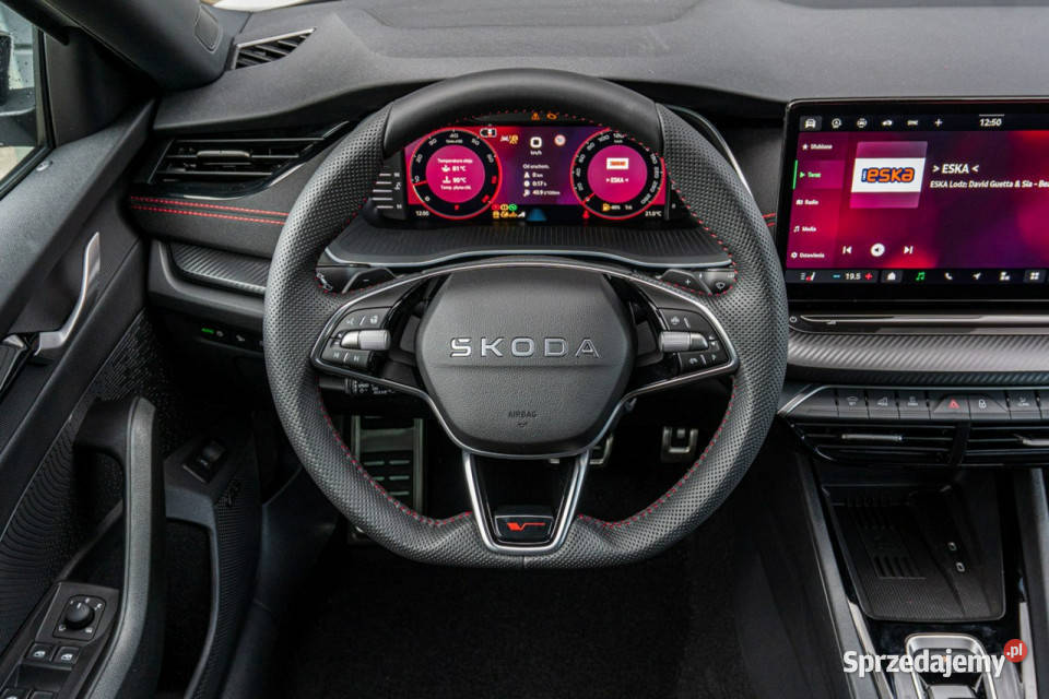 koda Octavia Combi RS 20 TSI 265 DSG Odbiór w gniazdo USB Łódź sprzedam