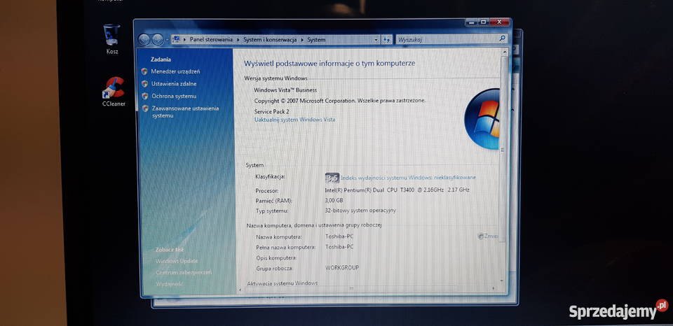 TOSHIBA SATELLITE PRO L300 80GB3GBDualCore dolnośląskie