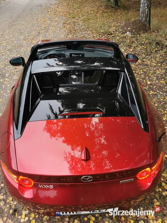 Mazda MX5 Miata RF Grand Touring 2024 Soul Red Ząbki