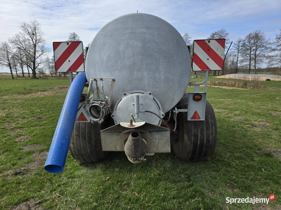 Wóz asenizacyjny KOTTE VT7000 tandem skrętny 7 Rudolfowo