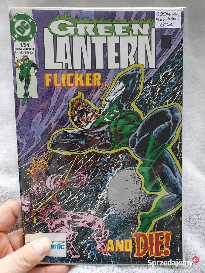 Green Lantern Flicker and Die komiks TMSemic Komiksy Gdynia