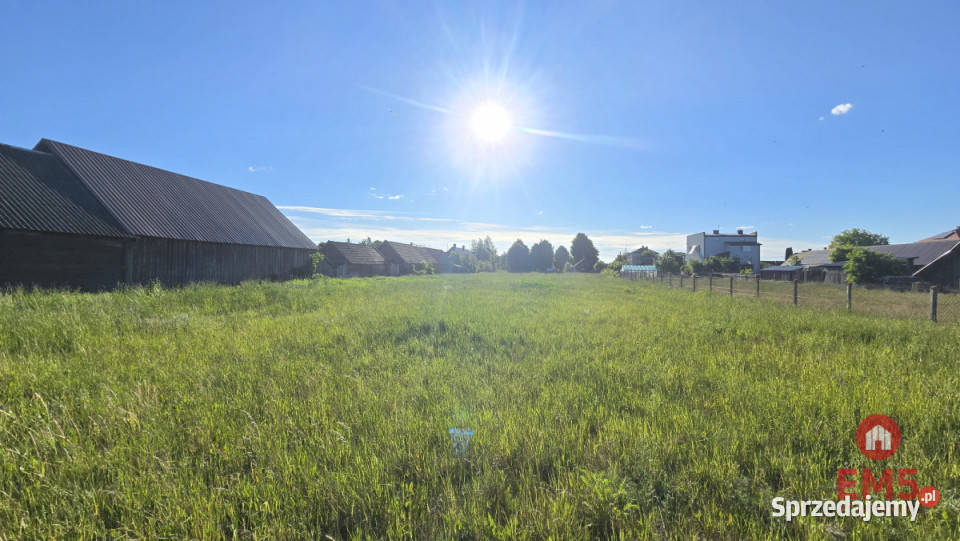 Działka do sprzedania Siemianówka Lipowa 2831m2 20m Sprzedaż