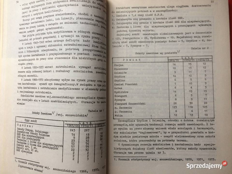 3147 Zeszyt Nauczyciela XXX Lat Szczecińskiej Szczecin sprzedam