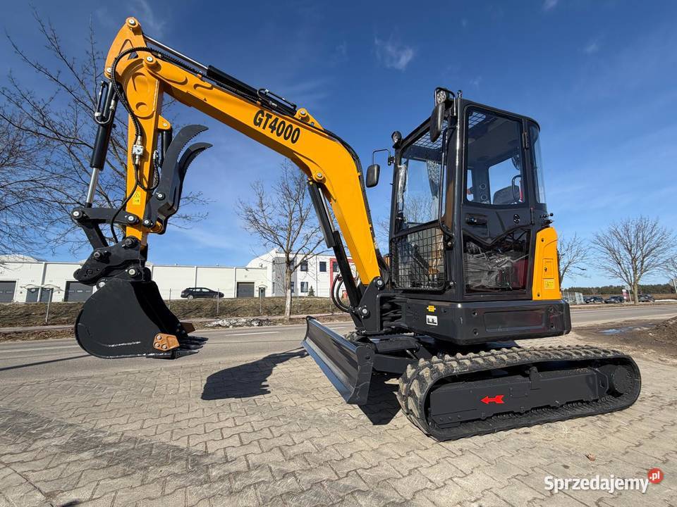 Nowa Koparka GT4000 Gunter Grossmann silnik Dąbrowa Tarnowska