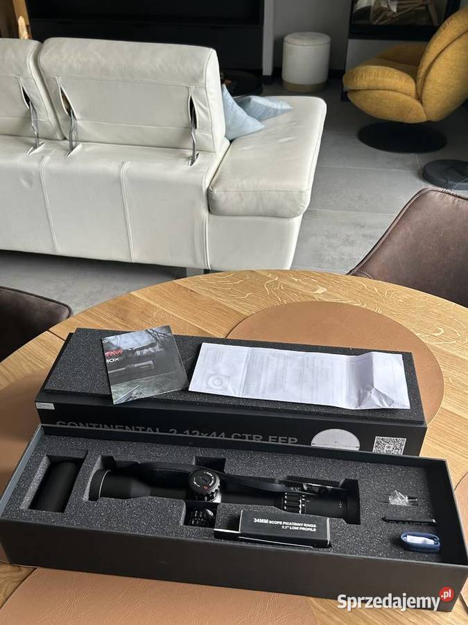 Luneta Vector Optics 212x44CTR FFP Zawiercie