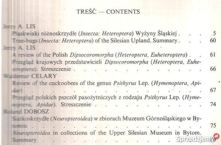 ROCZNIK MUZEUM GÓRNOŚLĄSKIE BYTOM 1989 PRZYRODA Warszawa