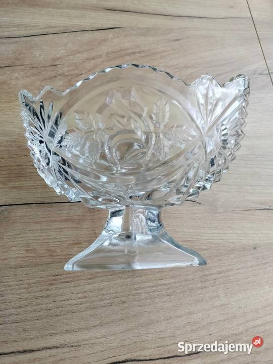 Żardyniera Ząbkowice róża prl Choszczno