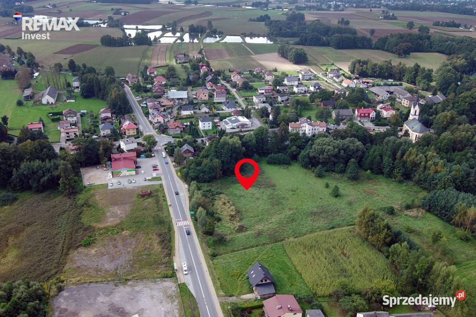Działka usługowa zjazdu z S1 Dankowice śląskie