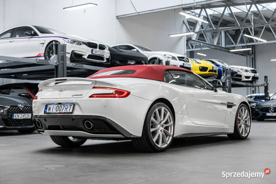 Aston Martin Vanquish Volante 60 V12 Stan nieuszkodzony Węgrzce