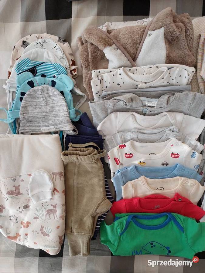 Ubranka niemowlęcia rozmiar 56 ponad 50 Odzież Łomża