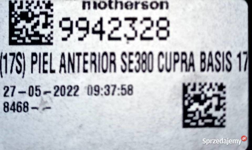 ZDERZAK PRZOD PRZEDNI CUPRA LEON IV 4 5FA Sulechów