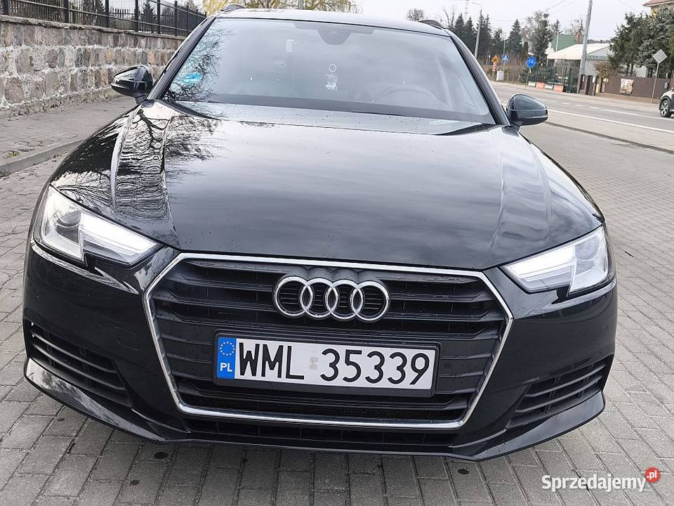 Audi A4 B9 20tdi Auomat 2019r 269 nawigacja Rok produkcji 2019 Mława