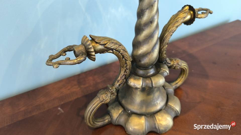 Piękna unikalna mosiężna patera owocarka łódzkie sprzedam