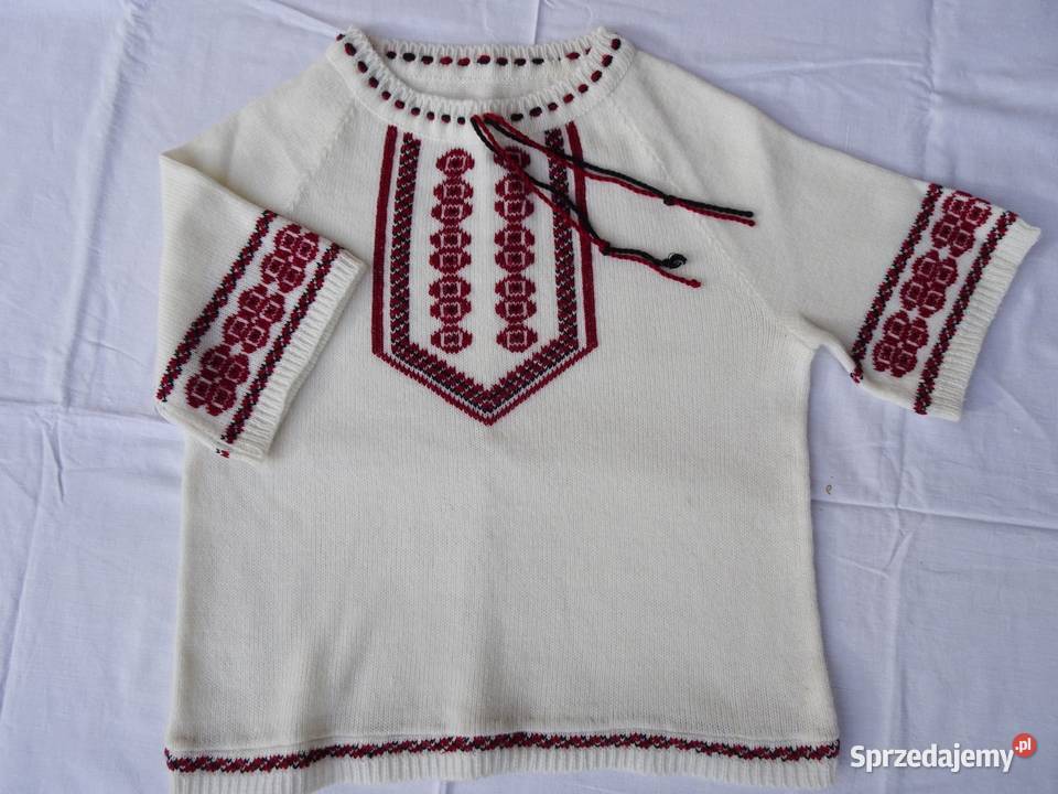 Żakardowy Sweter Bluzka sweterkowa 38 40 małopolskie Nowy Sącz sprzedam