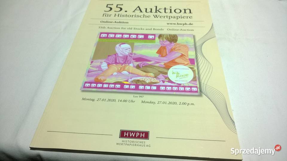 katalog aukcyjny papierów wartościowych 55 Warszawa