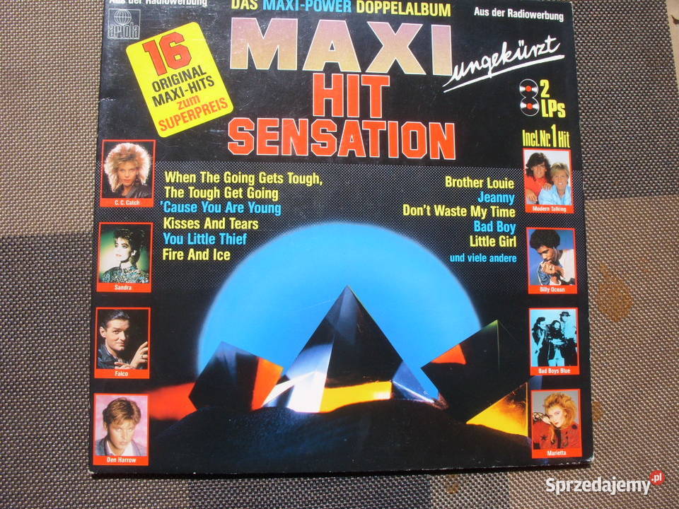 Winyl LP MAXI HITS SENSATION 2 LP DOPPELALBUM Wołów