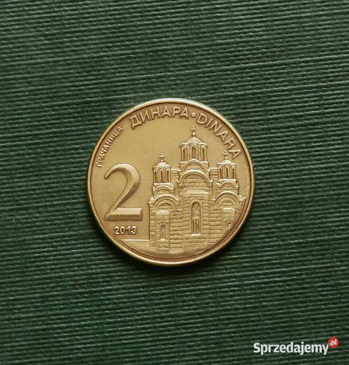 SERBIA 2 dinary 2013r Gliwice