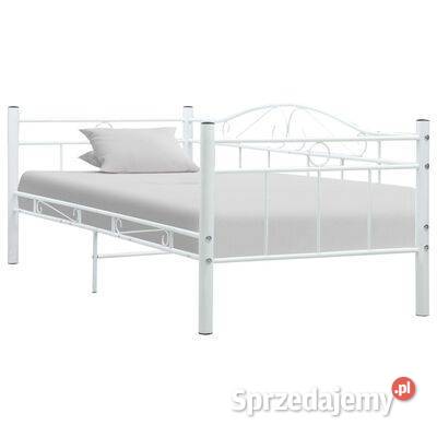 vidaXL Rama leżanki biała metalowa 90 x 200 Warszawa