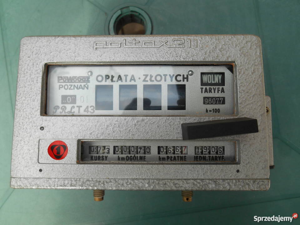 Taksometr Poltax 211 Nowy Kompletny Biłgoraj sprzedam