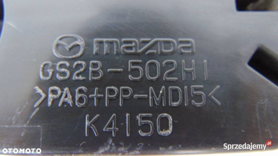 ŚLIZG ZDERZAKA PRAWY TYŁ MAZDA 6 II GH KOMBI wielkopolskie Nowy Tomyśl