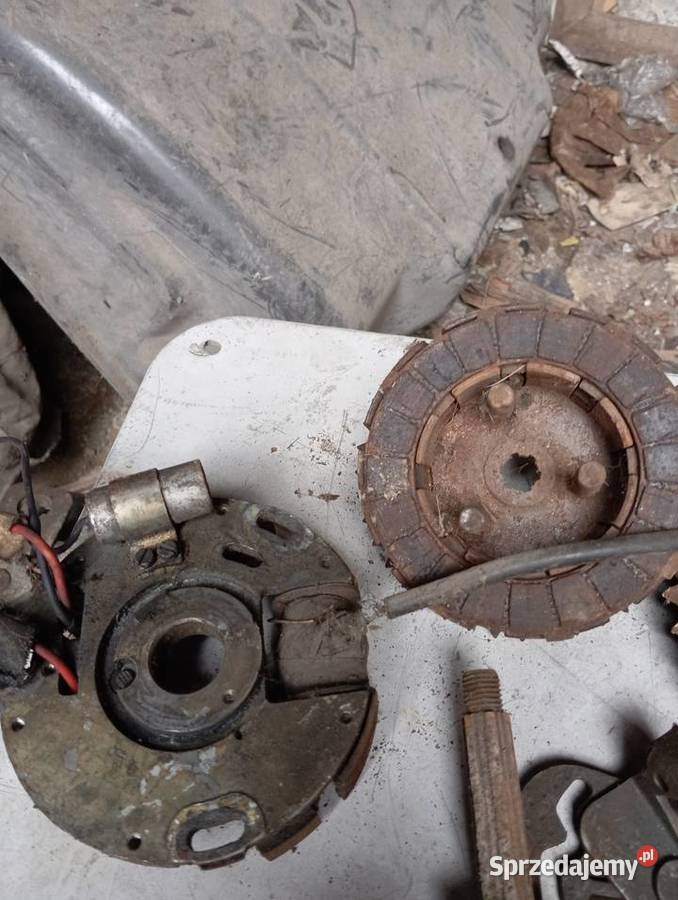 Części motocyklowe zabytkowe prawdopodobnie jawa Lublin